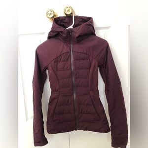 Lululemon Down For It All jacket, size 2